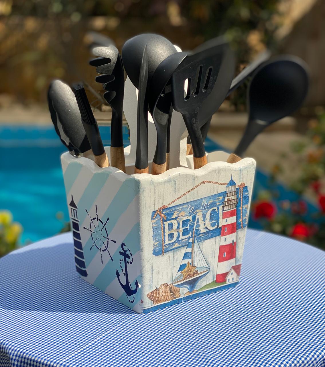 حامل شوك فيونكه اوف وايت beach style