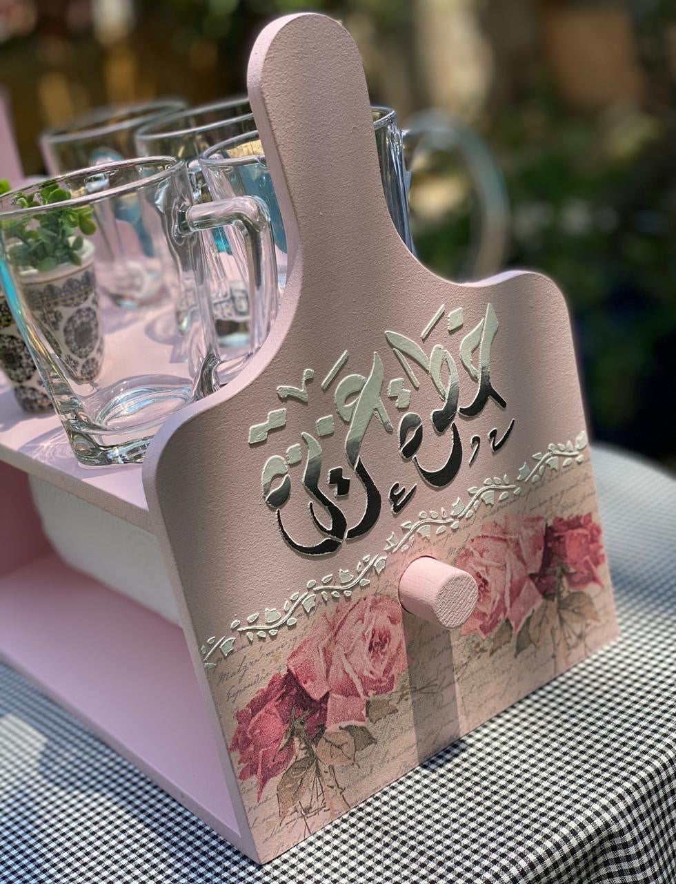 حامل مناديل روز ورده چورا
