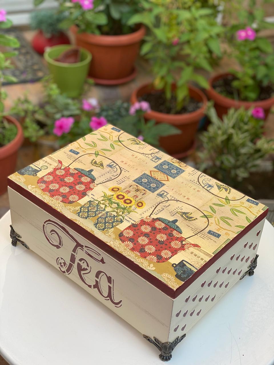 (tea box) بيچ متجرح ديزاين براد