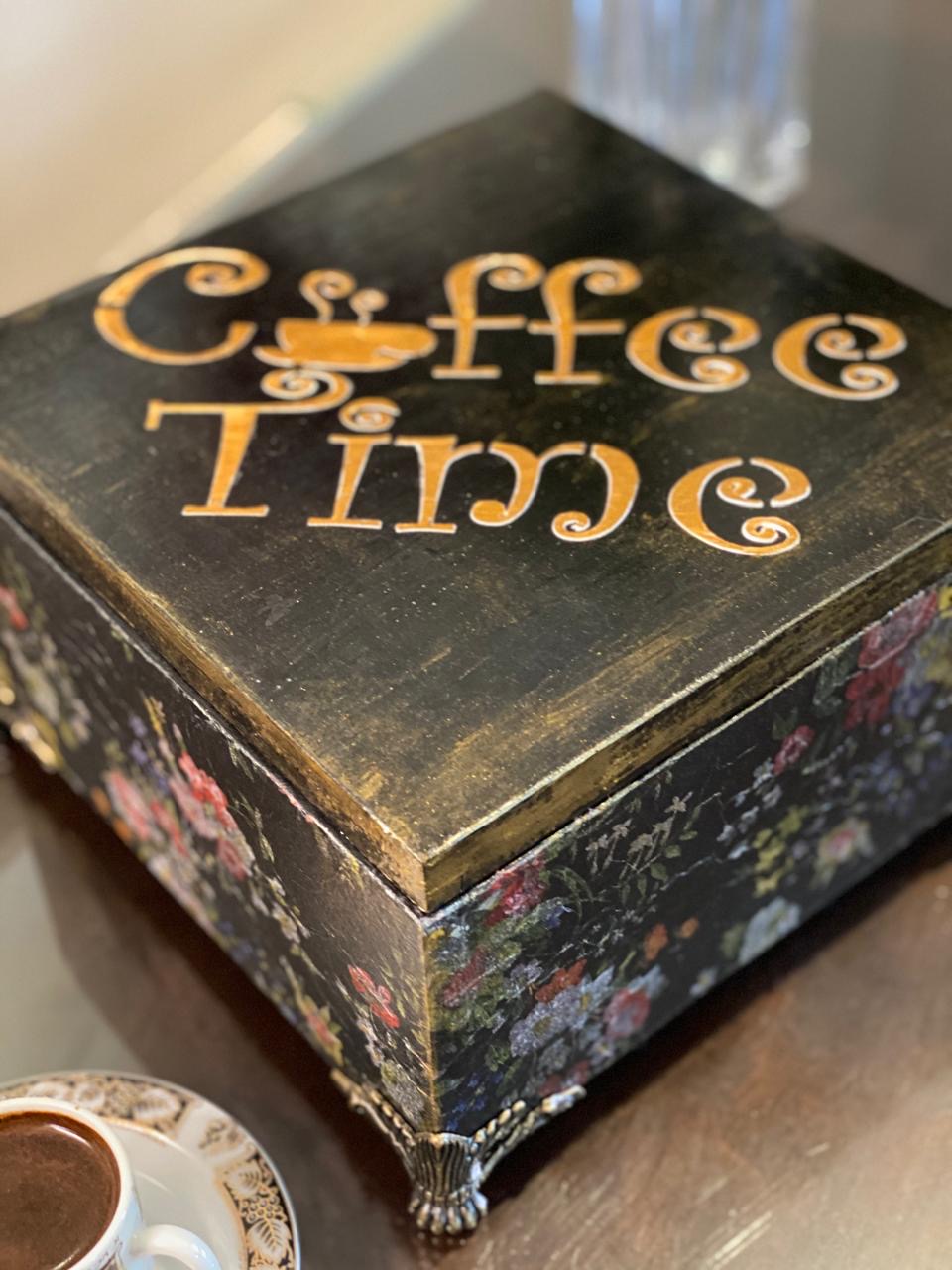 (tea box) اسود ورده اوجيني