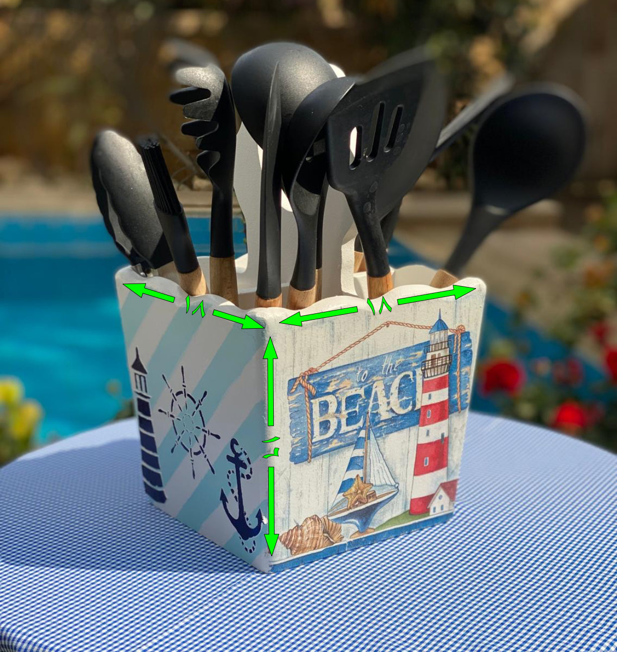 حامل شوك فيونكه اوف وايت beach style