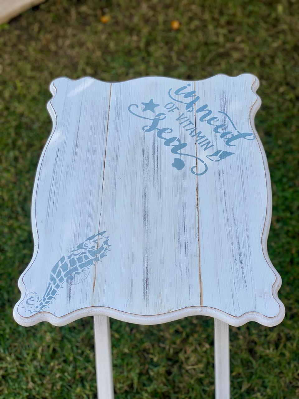 ٤ ترابيزات بتتقفل وتتفتح اوف وايت متجرح beach style