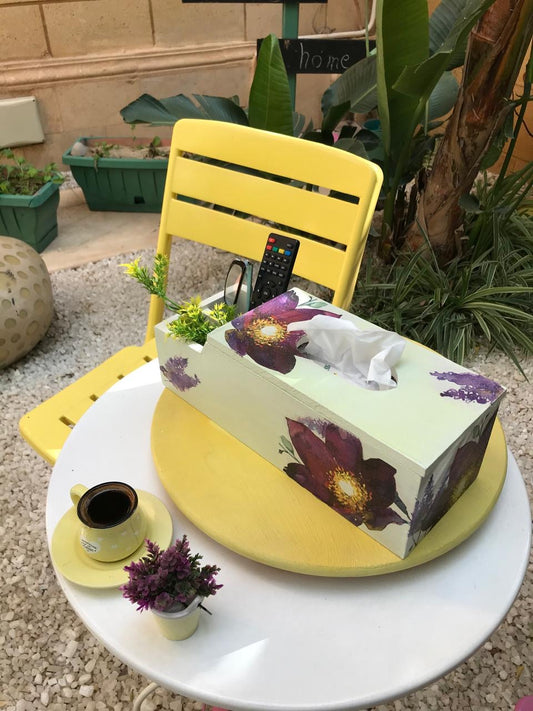 مناديل ريموت منت مع ورده موڤ