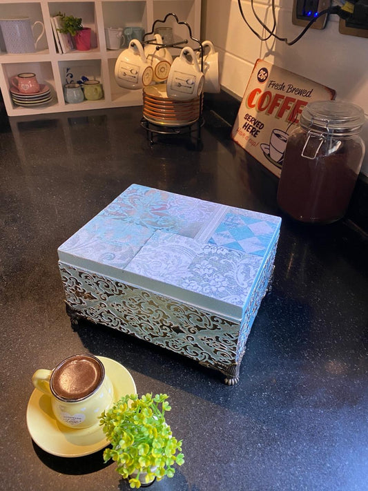 (tea box) لبني شغل بارز