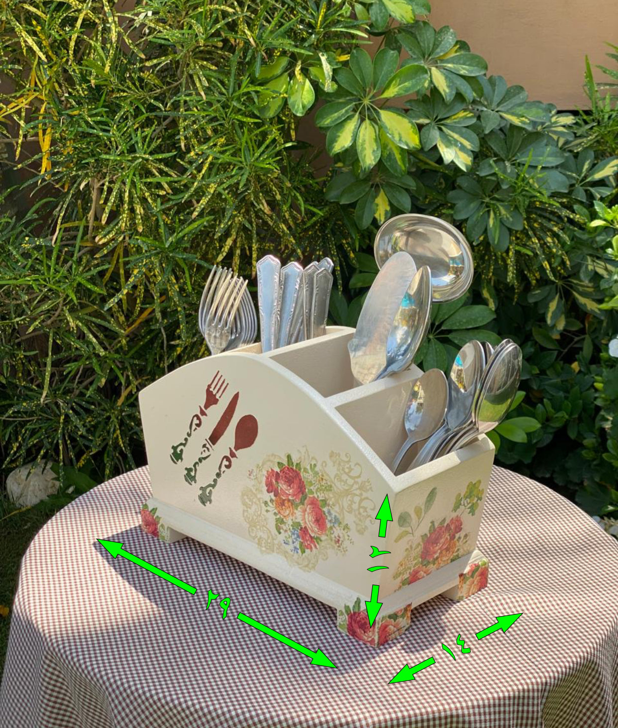 حامل شوك قوس بيچ ورده كلاسيك