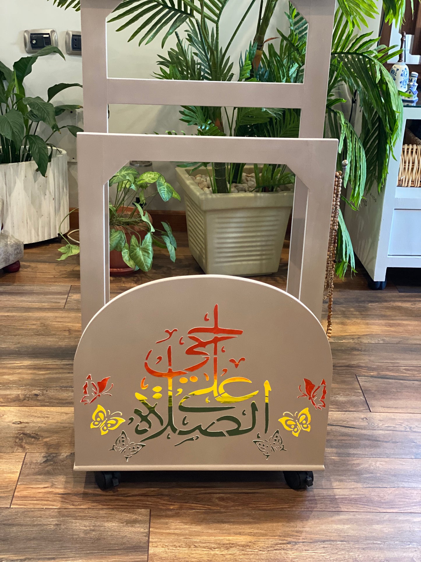 حامل سجاجيد صلاه وقراءه للمصحف كافيه شغل اورنج اصفر اخضر