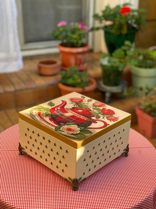 بوكس باكت شاي بيج نجوم وبراد  ( كريسماس)