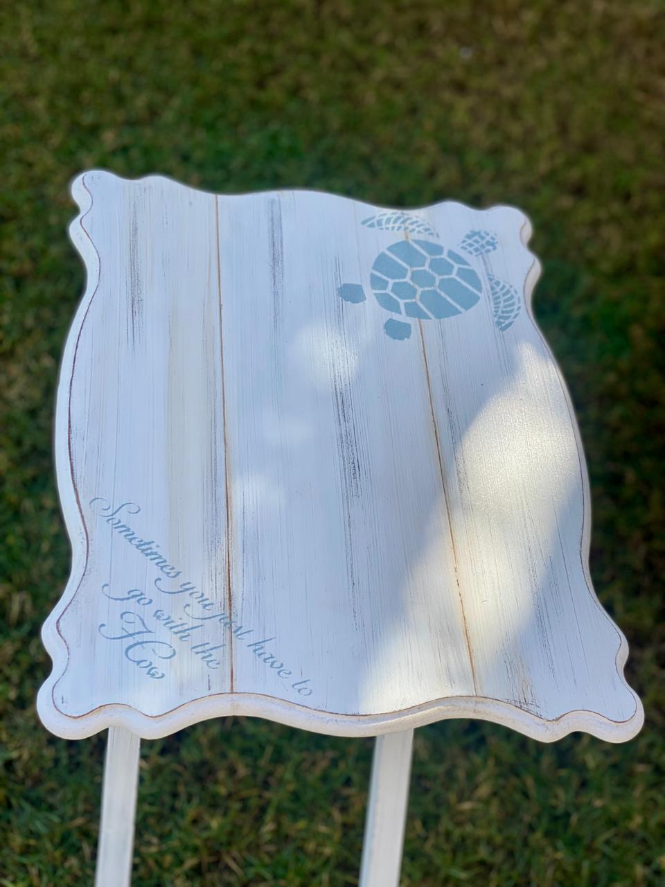 ٤ ترابيزات بتتقفل وتتفتح اوف وايت متجرح beach style