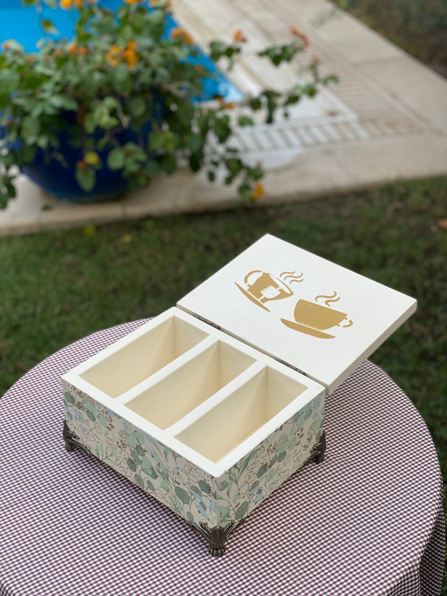 بوكس شاي بيج ورده همسه tea box