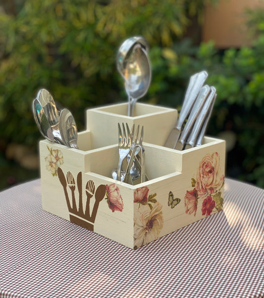 حامل شوك بيج متجرح ورده نور